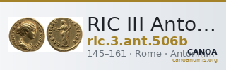 RIC III Antoninus Pius 506b — CANOA