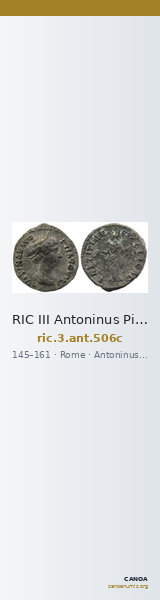 RIC III Antoninus Pius 506c — CANOA