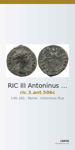 RIC III Antoninus Pius 506c — CANOA