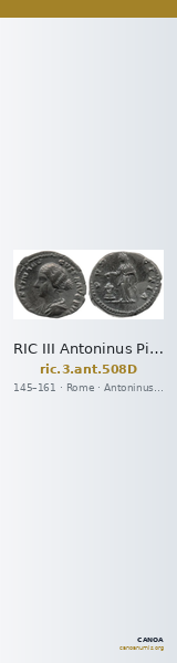 RIC III Antoninus Pius 508D — CANOA