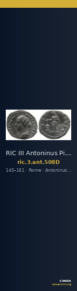 RIC III Antoninus Pius 508D — CANOA