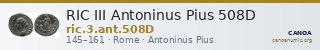 RIC III Antoninus Pius 508D — CANOA