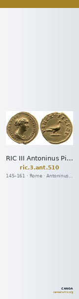 RIC III Antoninus Pius 510 — CANOA