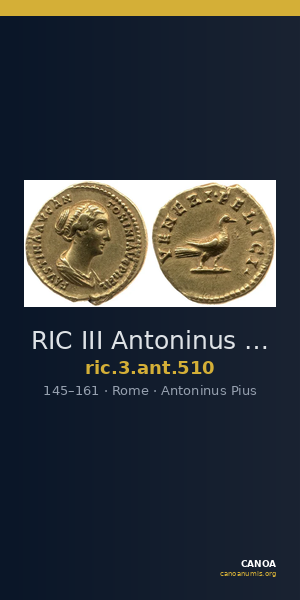 RIC III Antoninus Pius 510 — CANOA