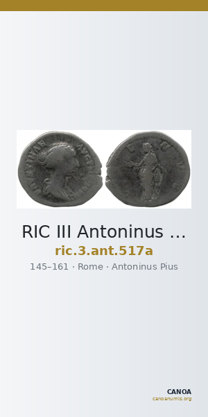 RIC III Antoninus Pius 517a — CANOA