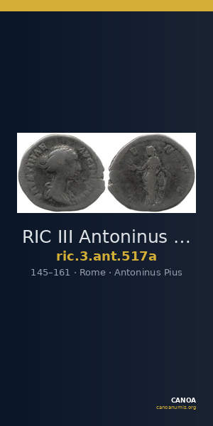 RIC III Antoninus Pius 517a — CANOA