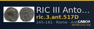 RIC III Antoninus Pius 517D — CANOA