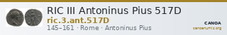 RIC III Antoninus Pius 517D — CANOA