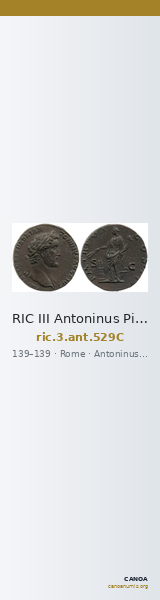 RIC III Antoninus Pius 529C — CANOA