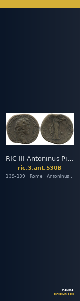RIC III Antoninus Pius 530B — CANOA