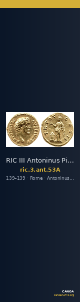 RIC III Antoninus Pius 53A — CANOA