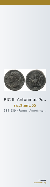 RIC III Antoninus Pius 55 — CANOA