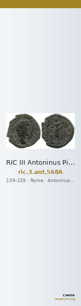 RIC III Antoninus Pius 568A — CANOA