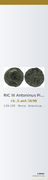 RIC III Antoninus Pius 569B — CANOA