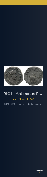 RIC III Antoninus Pius 57 — CANOA