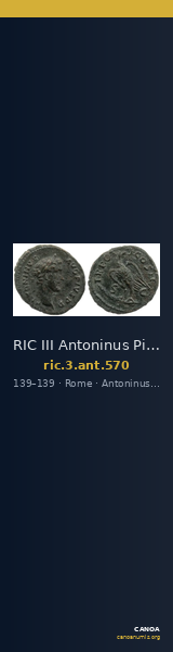 RIC III Antoninus Pius 570 — CANOA
