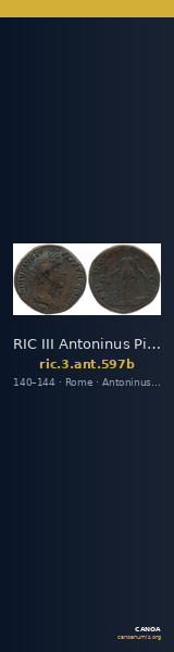 RIC III Antoninus Pius 597b — CANOA