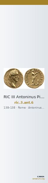 RIC III Antoninus Pius 6 — CANOA