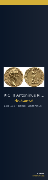 RIC III Antoninus Pius 6 — CANOA