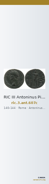 RIC III Antoninus Pius 607c — CANOA