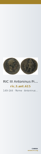 RIC III Antoninus Pius 615 — CANOA