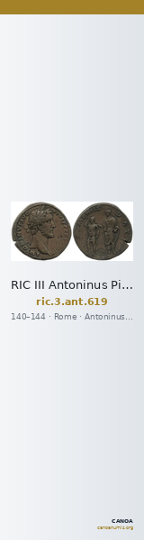RIC III Antoninus Pius 619 — CANOA