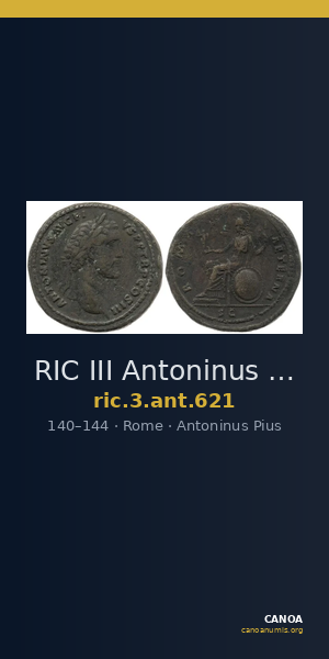 RIC III Antoninus Pius 621 — CANOA