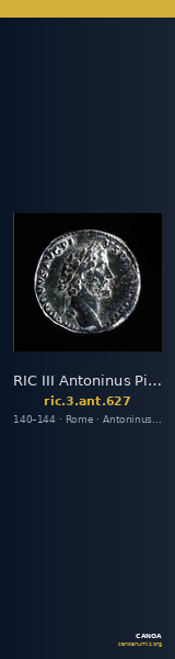 RIC III Antoninus Pius 627 — CANOA