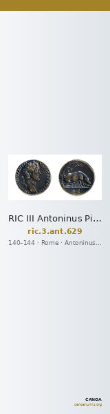 RIC III Antoninus Pius 629 — CANOA