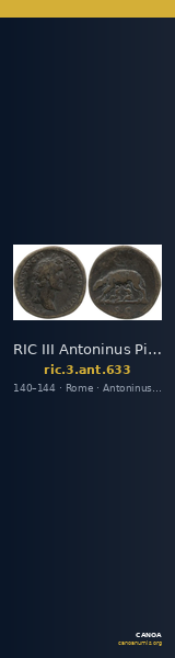 RIC III Antoninus Pius 633 — CANOA