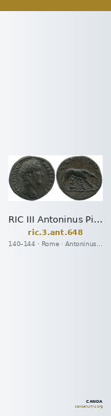 RIC III Antoninus Pius 648 — CANOA