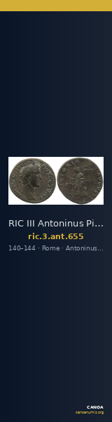 RIC III Antoninus Pius 655 — CANOA