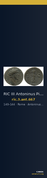 RIC III Antoninus Pius 667 — CANOA