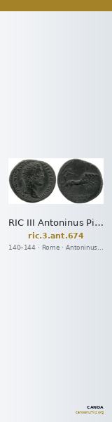 RIC III Antoninus Pius 674 — CANOA