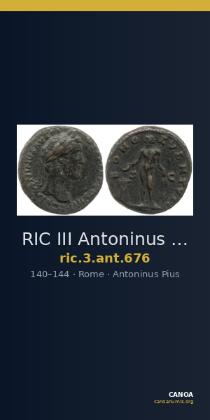 RIC III Antoninus Pius 676 — CANOA