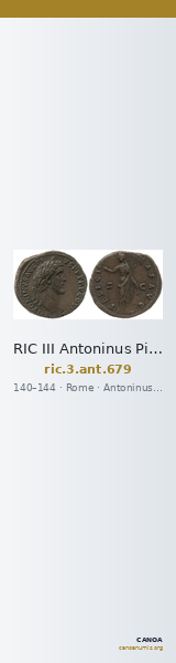RIC III Antoninus Pius 679 — CANOA