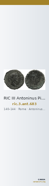 RIC III Antoninus Pius 683 — CANOA