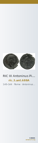 RIC III Antoninus Pius 688A — CANOA