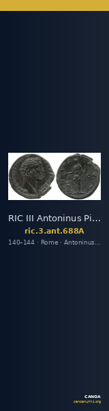 RIC III Antoninus Pius 688A — CANOA