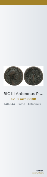 RIC III Antoninus Pius 688B — CANOA