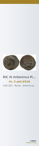RIC III Antoninus Pius 691A — CANOA