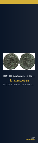 RIC III Antoninus Pius 693B — CANOA