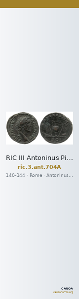 RIC III Antoninus Pius 704A — CANOA