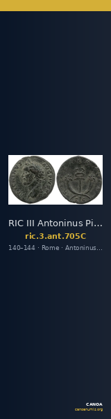 RIC III Antoninus Pius 705C — CANOA