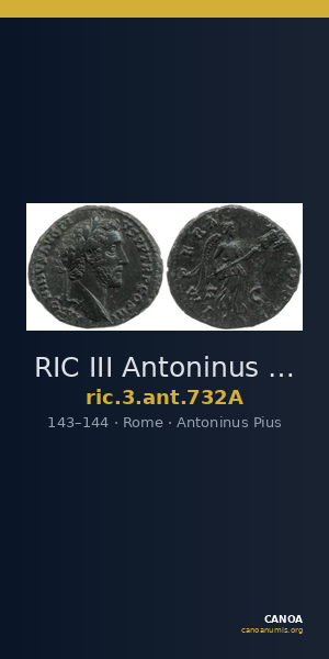 RIC III Antoninus Pius 732A — CANOA