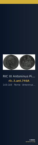 RIC III Antoninus Pius 746A — CANOA