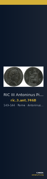 RIC III Antoninus Pius 746B — CANOA