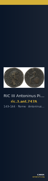 RIC III Antoninus Pius 747A — CANOA