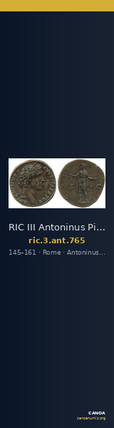 RIC III Antoninus Pius 765 — CANOA