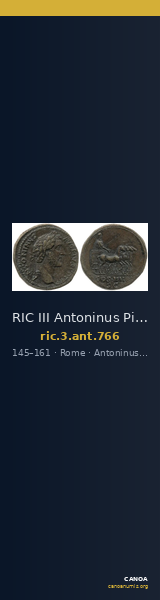 RIC III Antoninus Pius 766 — CANOA